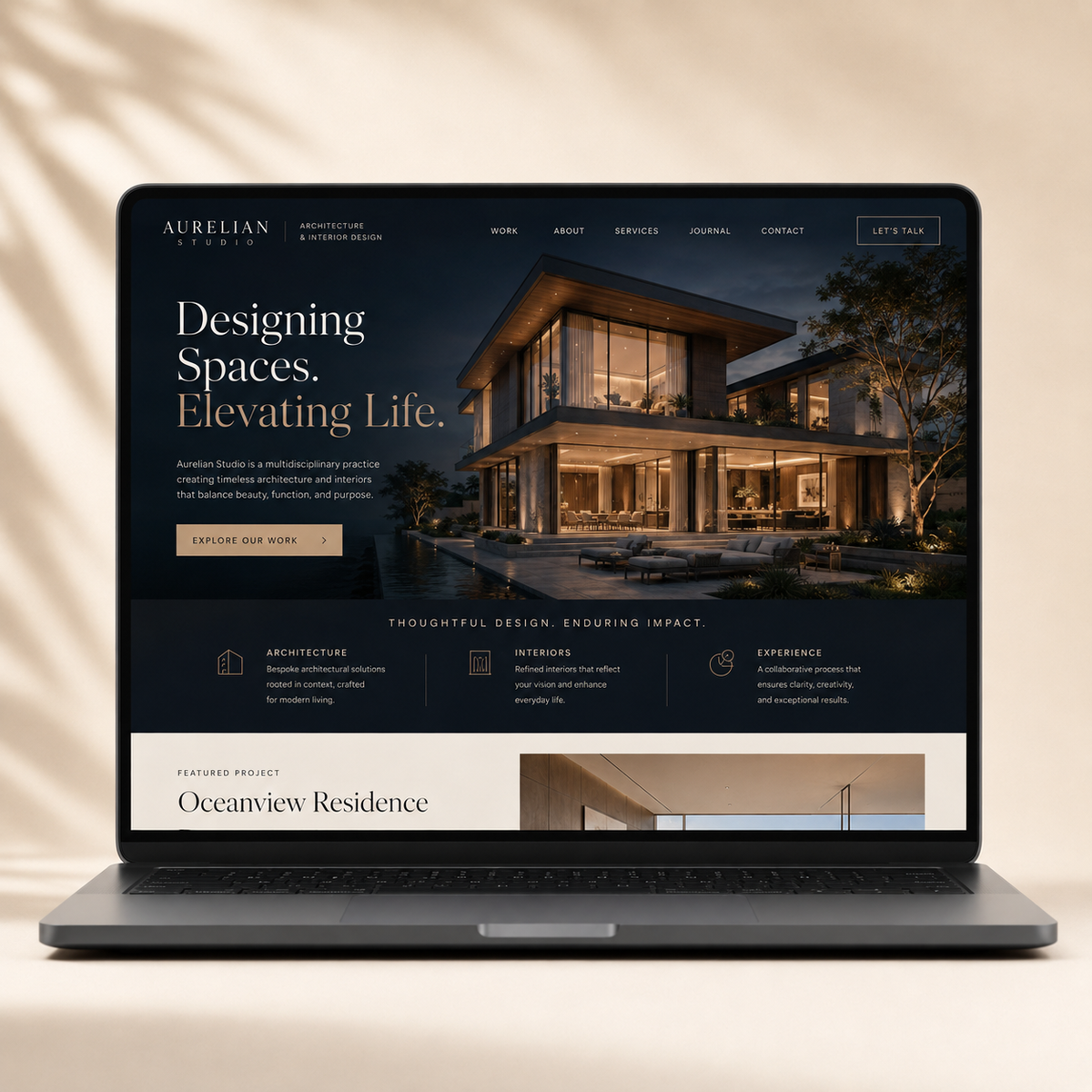 UI/UX Design — Landing Page