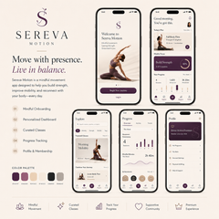 UI/UX Design — App Screens