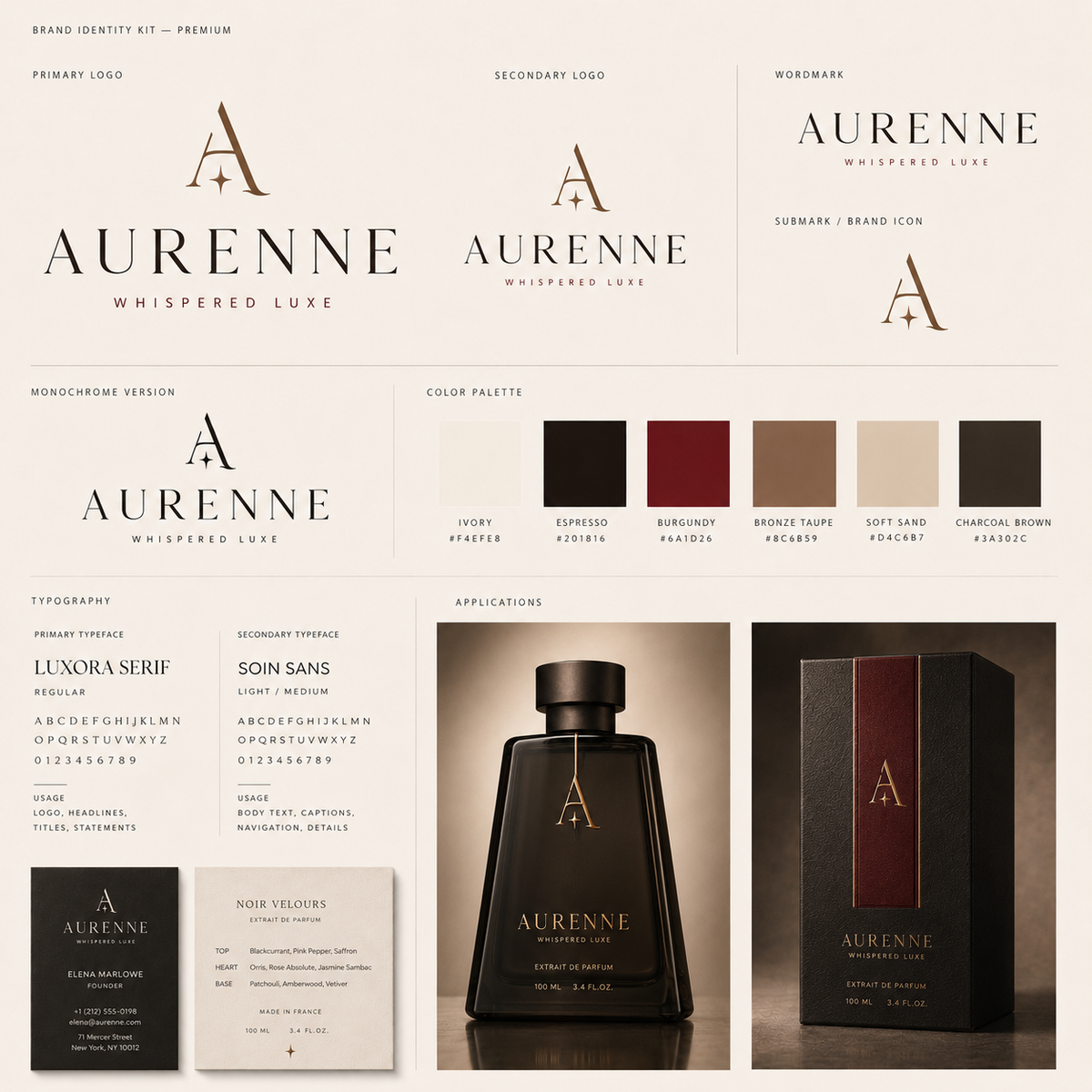 Brand Identity Kit - Premium