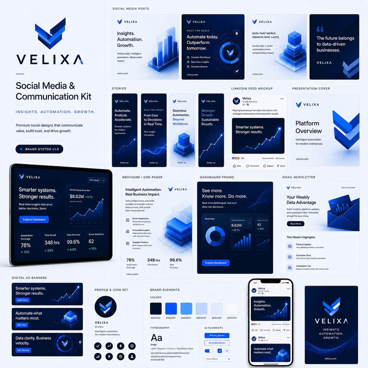 Social Media & Communication Kit
